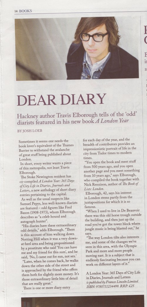 Hackney Citizen -  interviewed by Josh Loeb 