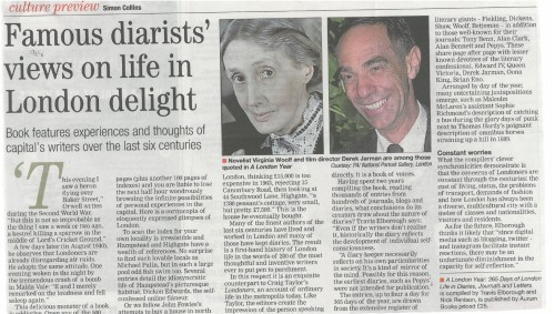 Interview: 'A London Year' in the Ham and High 