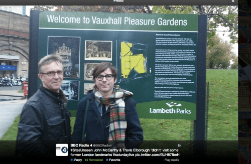 BBC Radio 4 Saturday Live - London Sites Unseen 